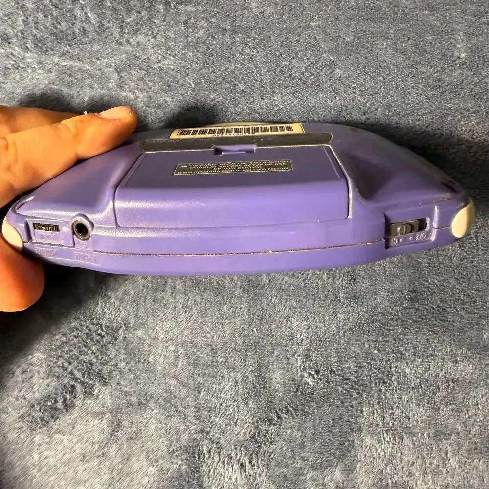 Nintendo Game Boy Advance AGB-001 Handheld Console - Atomic Purple